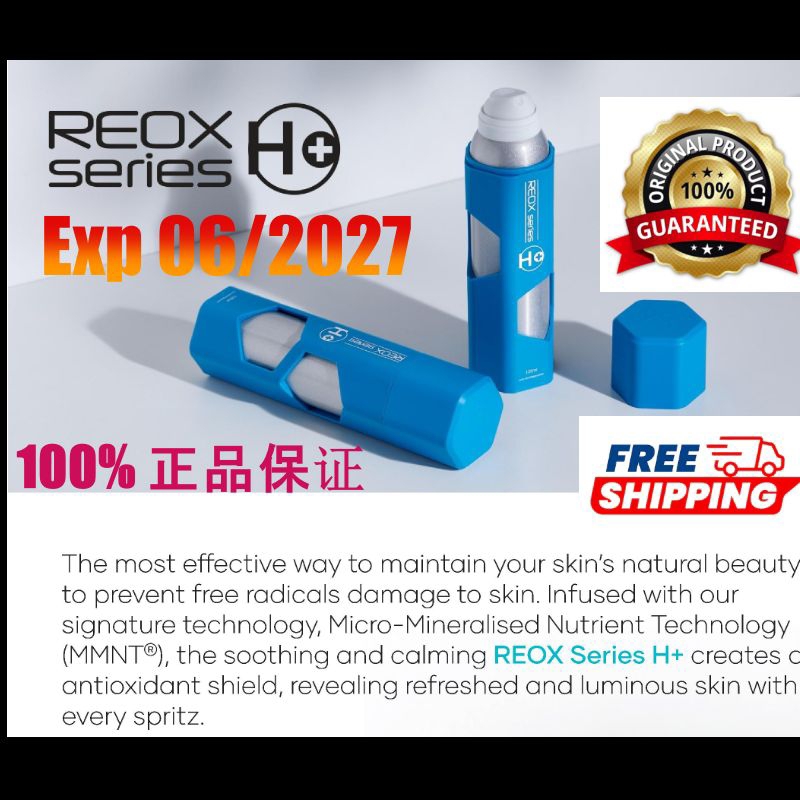 RETURNLEGACY Twins Pack (2罐)装NEW original 2º REOX Series H+ 神奇水多功效喷雾 ...