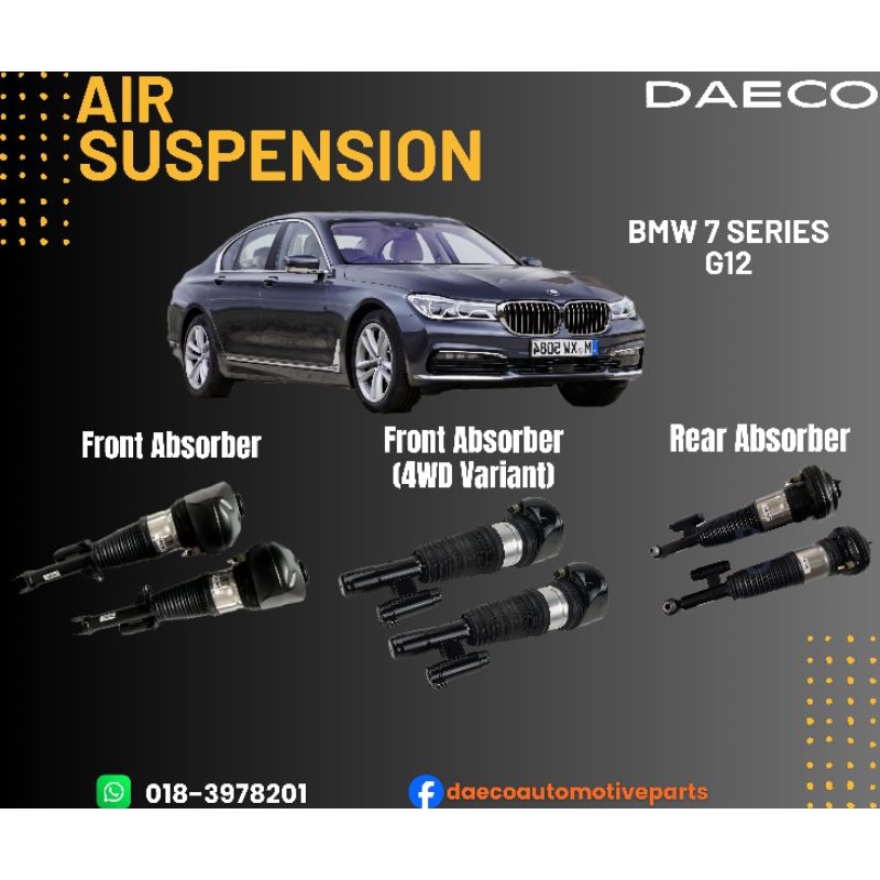 DAECO Air Suspension Shock Absorbers Valve Block Compressor Unit