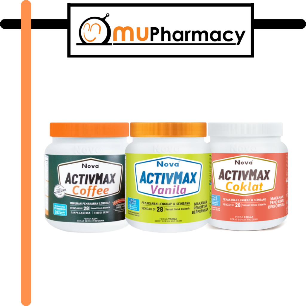 Nova Activmax Complete Nutrition 400g | Shopee Malaysia