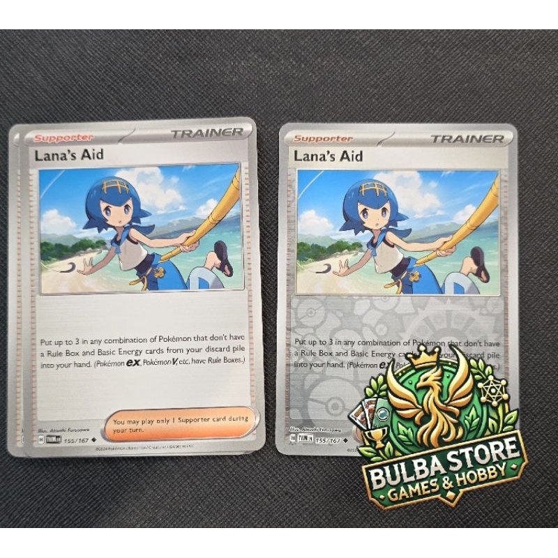 Lana's Aid 155/167 SV06 Twilight Masquerade TWM Pokémon TCG Card Game