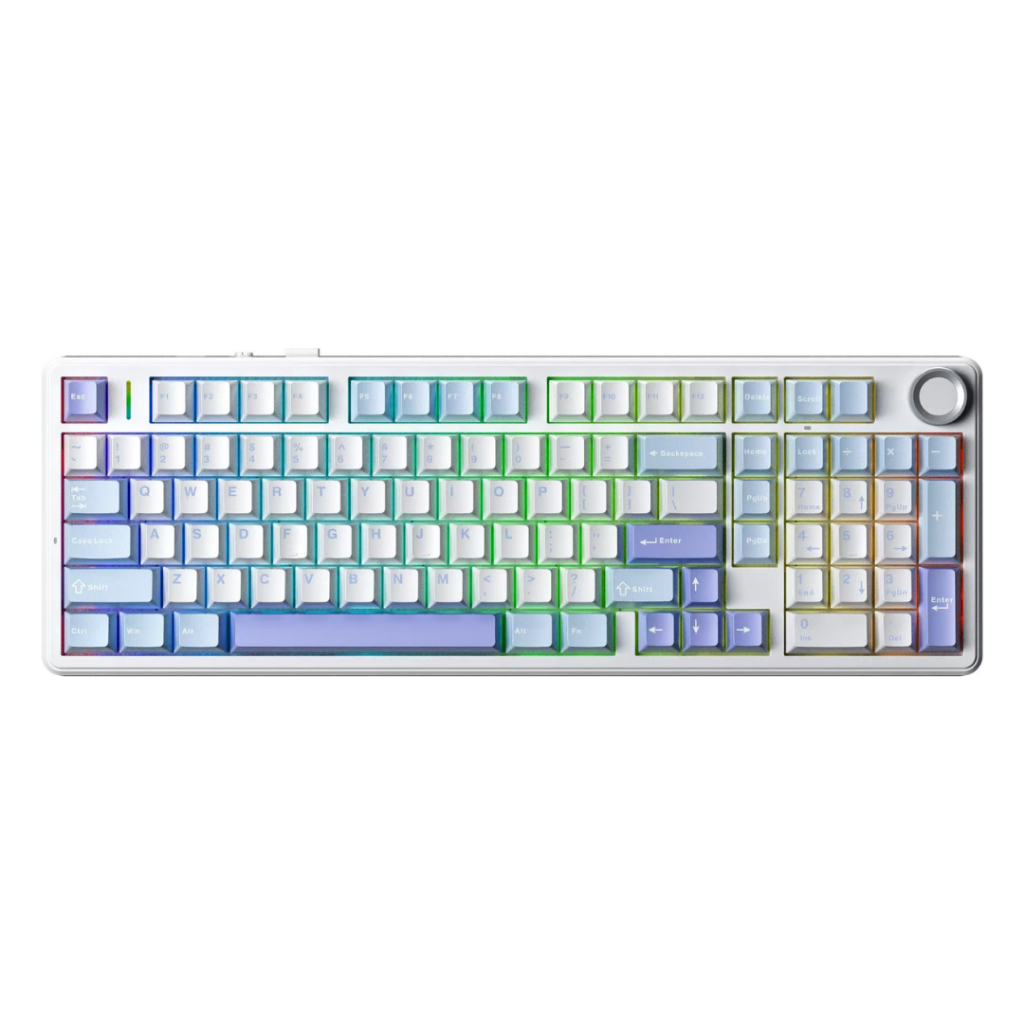 AULA F99 Customized Mechanical Keyboard 99 keys The 3 Mode Hot-swap ...