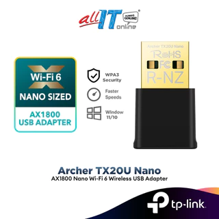TP-Link Archer TX20U Nano AX1800 Nano Wi-Fi 6 Wireless USB Adapter