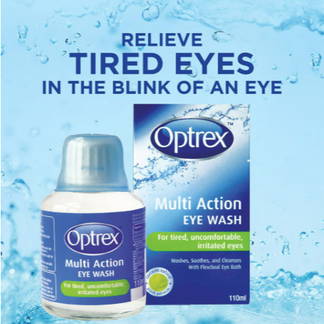 Optrex multi action eye wash | Shopee Malaysia