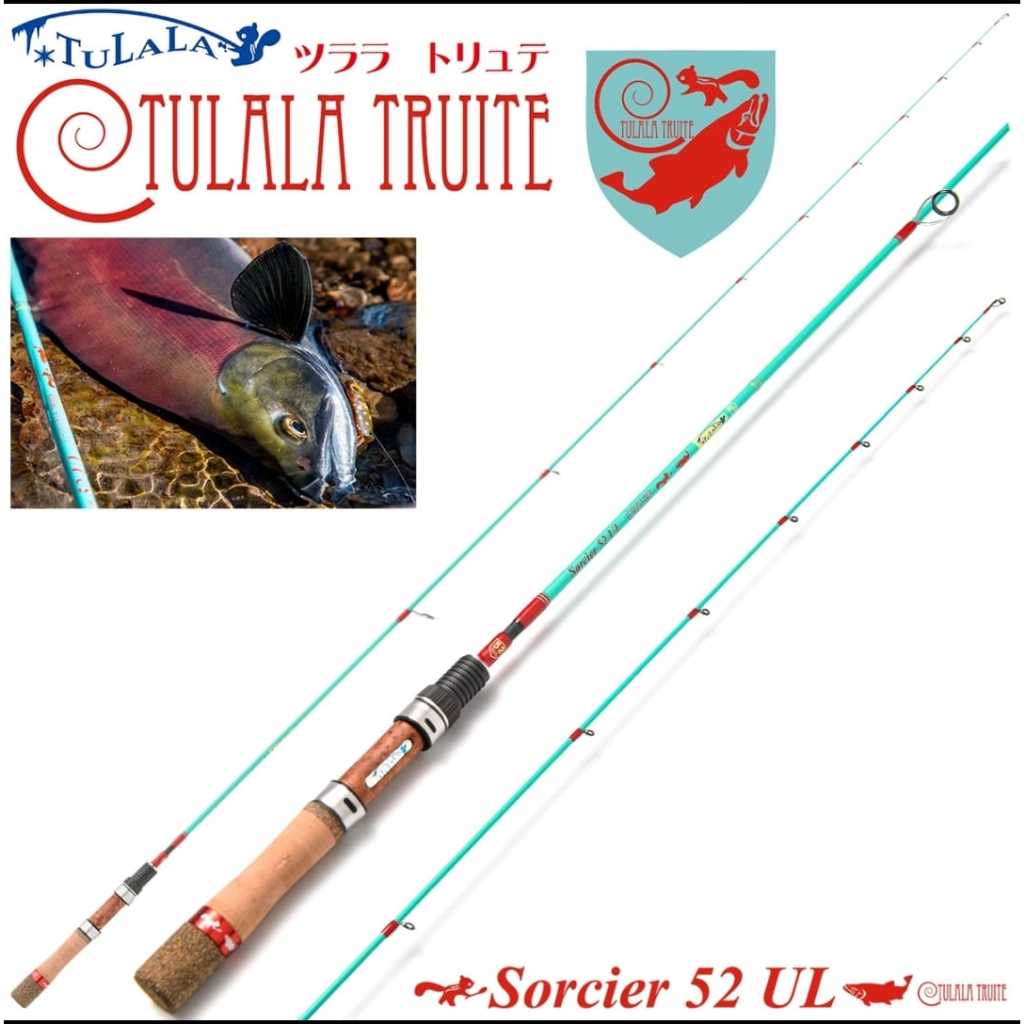 Tulala Rod Truite Clerus Fishing Baitcast Rod / Sorcier Fishing ...