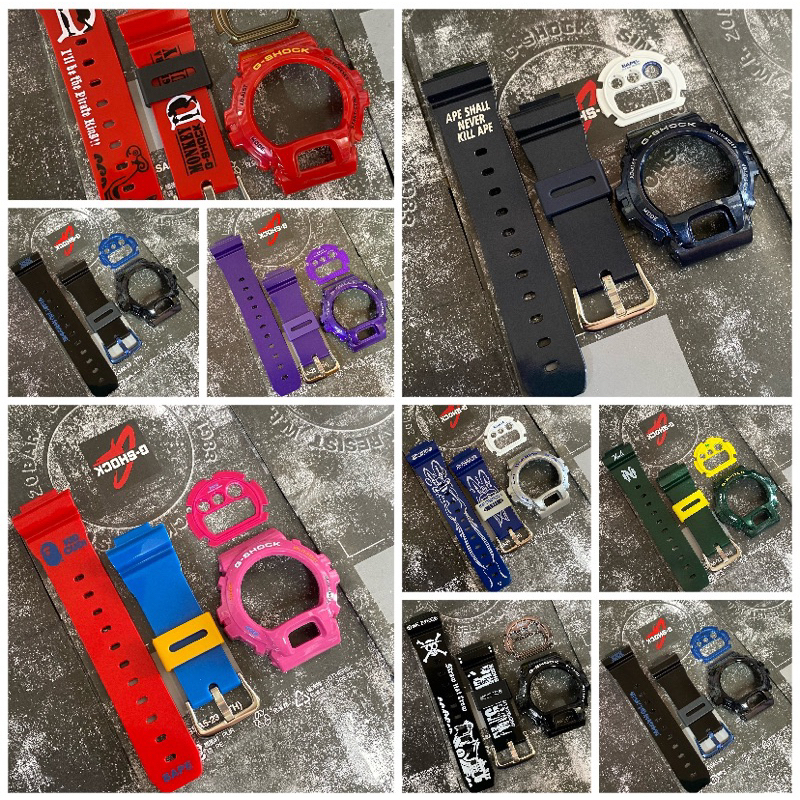 TALI JAM CUSTOM STRAP BNB DW6900 FREE FACE PLATE Replacement Strap for ...
