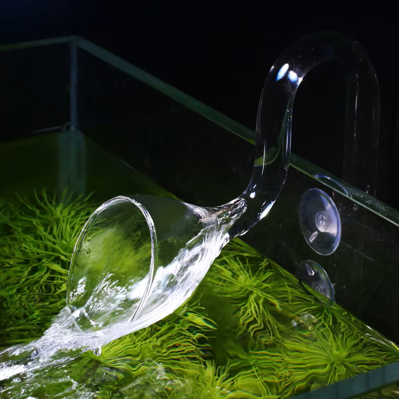 [Local Stock] Chihiros Glass Inflow Outflow Lily Pipe Poppy U Type ...