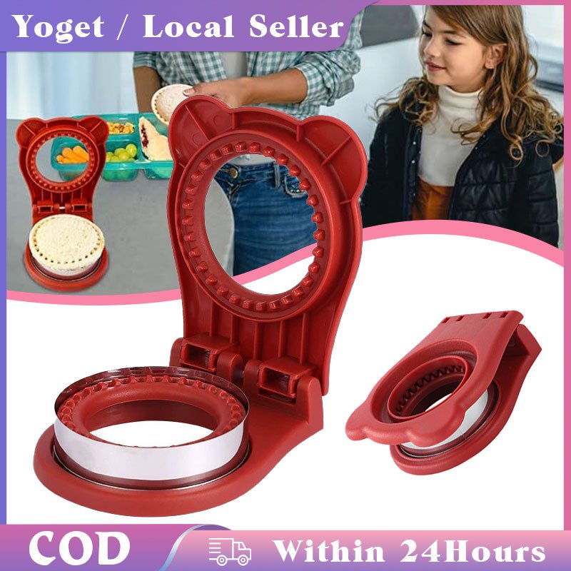 Stainless Steel Round Sandwich Cutters Mould / Baking Sandwich Cutting ...