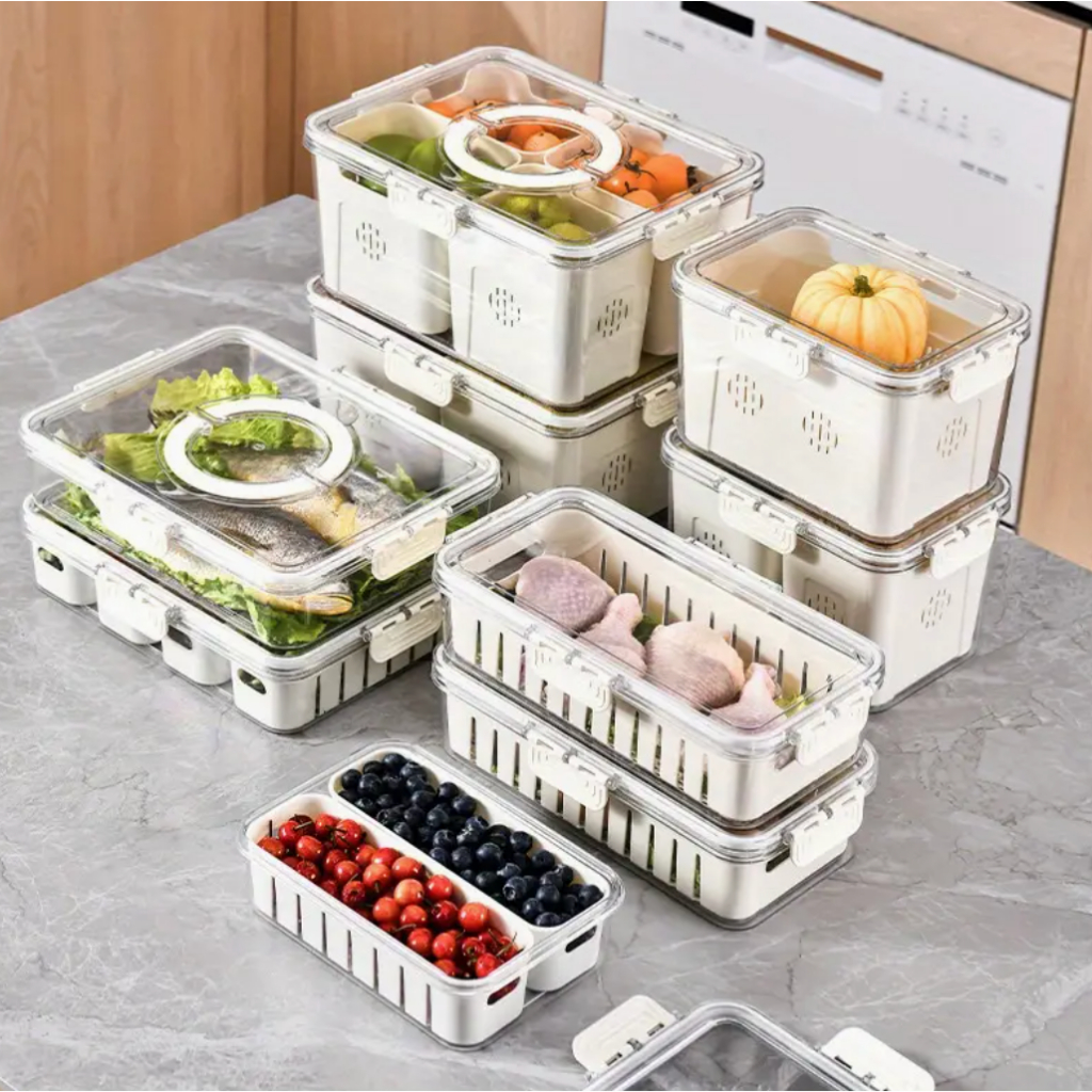 MultiBox Basic Food Grade - 1/2/4/5/6/8/9/12 Compartments Refrigerator ...