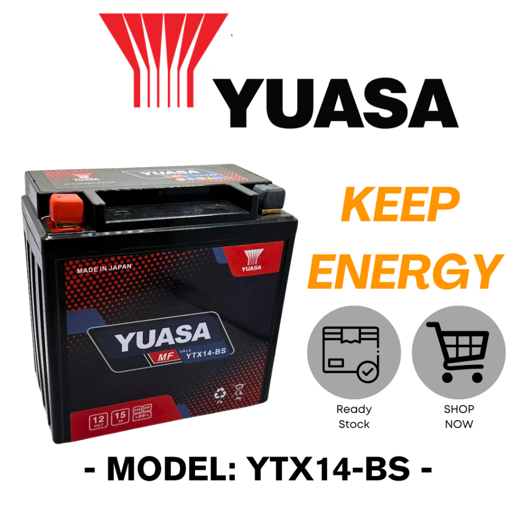 Batterie YTX14-BS Yuasa Für BMW R 1200 GS LC K50 2015