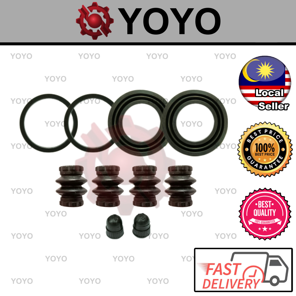 PW911671 Proton Exora Bold, Preve (REAR) Disc Brake Repair Kit FULL Set ...