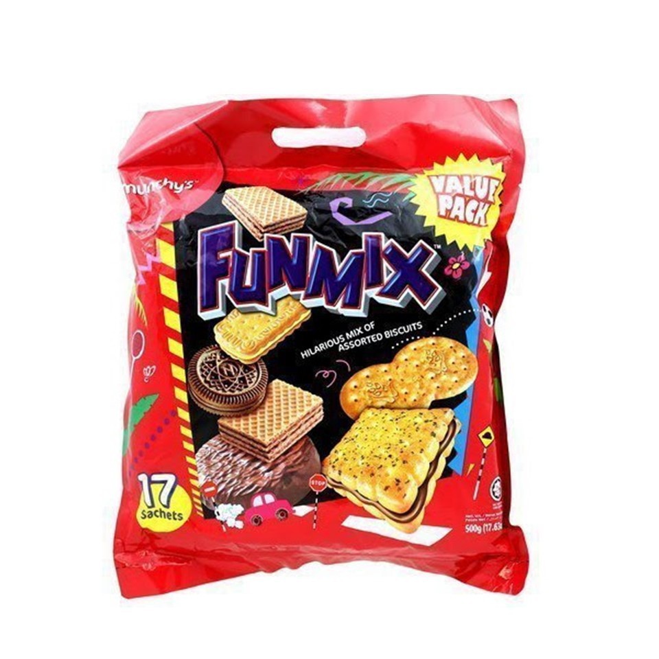 [Bundle of 4] Munchy's Funmix Assorted 500g | Shopee Malaysia
