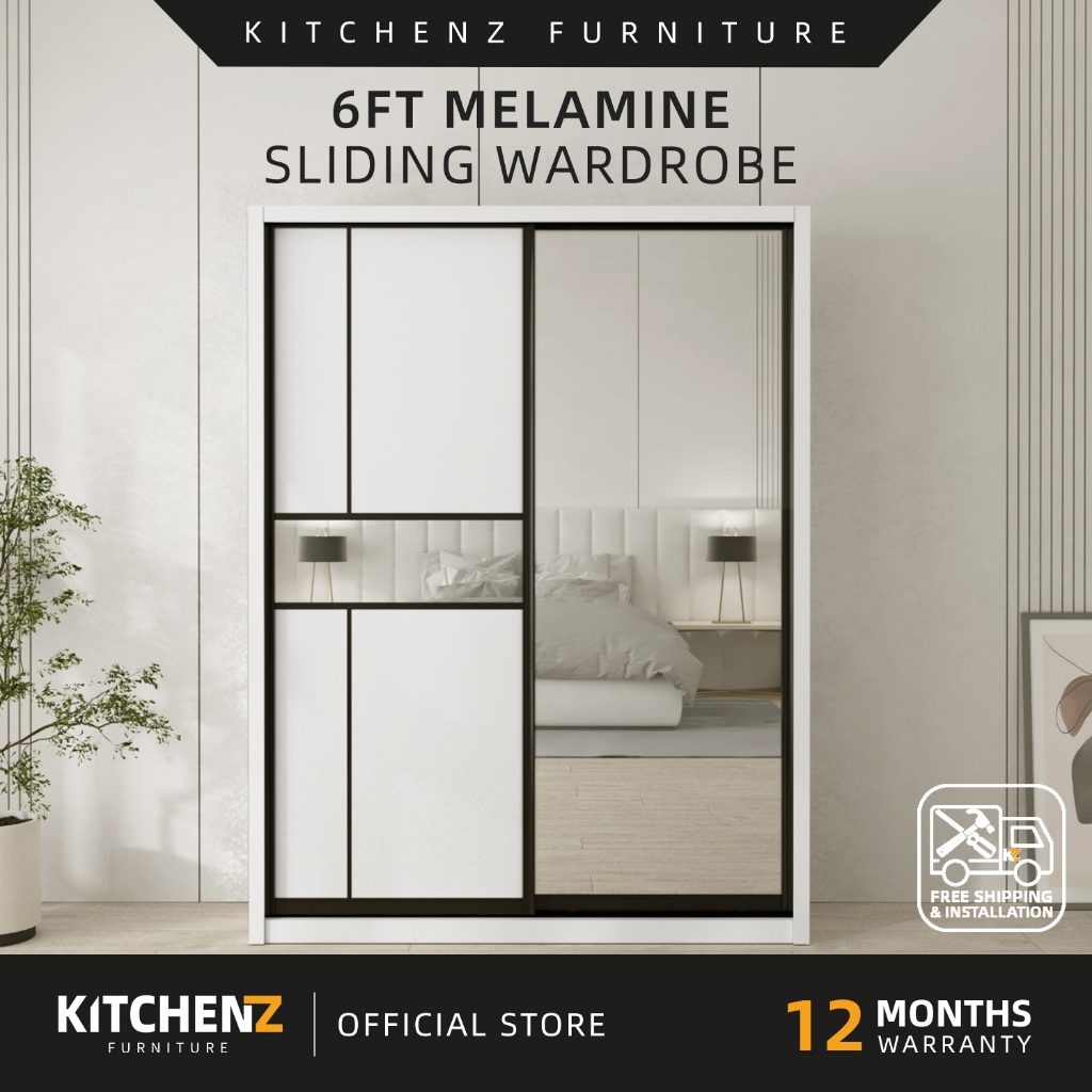 [FREE Shipping & Installation - KK ONLY] KitchenZ Sabah 6x8FT Melamine ...