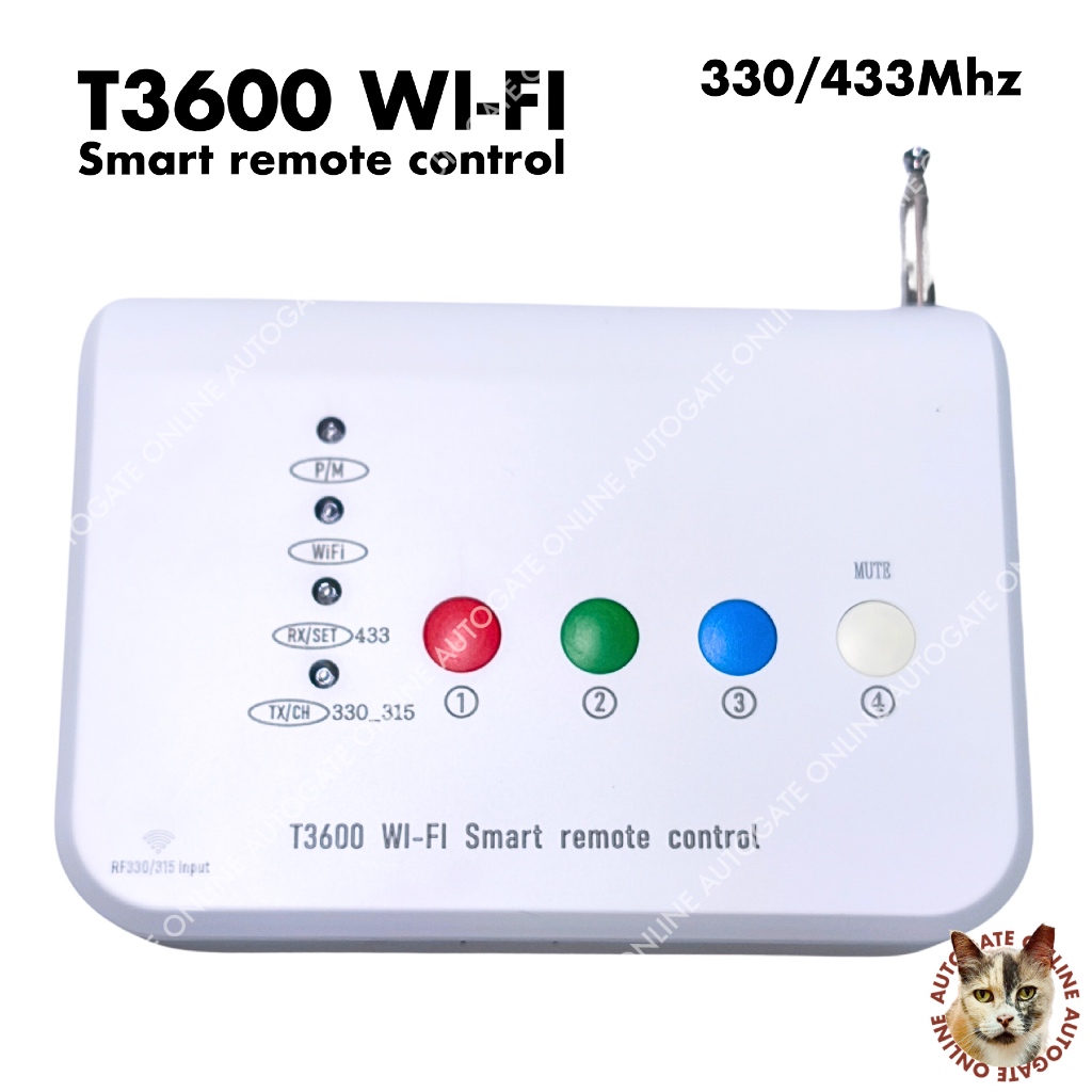 WIFI REMOTE CONTROL T3600 / 2 WAY WIreless detector + Door Magnetic ...