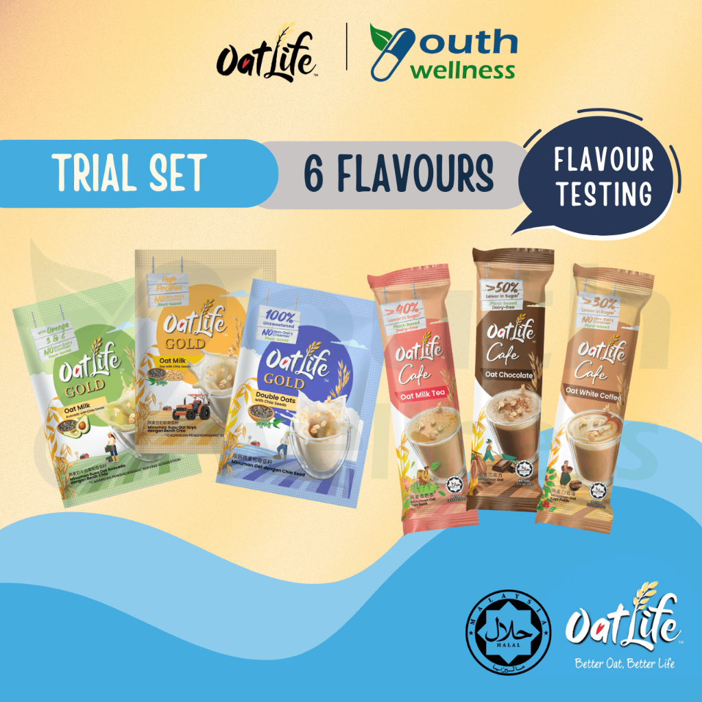 [Trial Set] OatLife Oat White Coffee | Chocolate | Milk Tea | Double ...