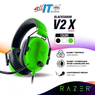 Razer BlackShark V2 X 3.5mm Analog Wired Gaming Headset | Light Weight | 50mm Drivers | 7.1 Surround Sound
