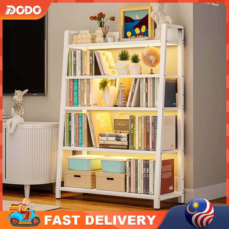 Rack Shelf 4/5 tier Multipurpose Shelves Office Living Room Rak ...