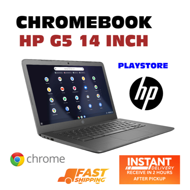 HP LAPTOP CHROMEBOOK |16 GB SSD| STUDY OFFICE |4GB RAM 16 GB