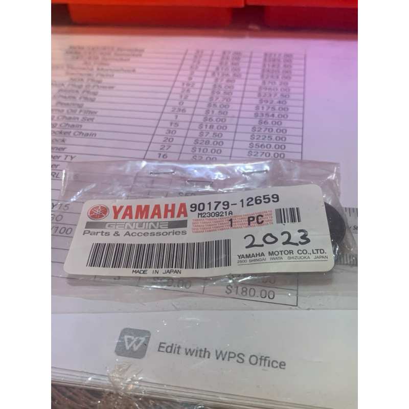 Yamaha RXZ Nut Kick Starter Original Japan (90179-12659) | Shopee Malaysia