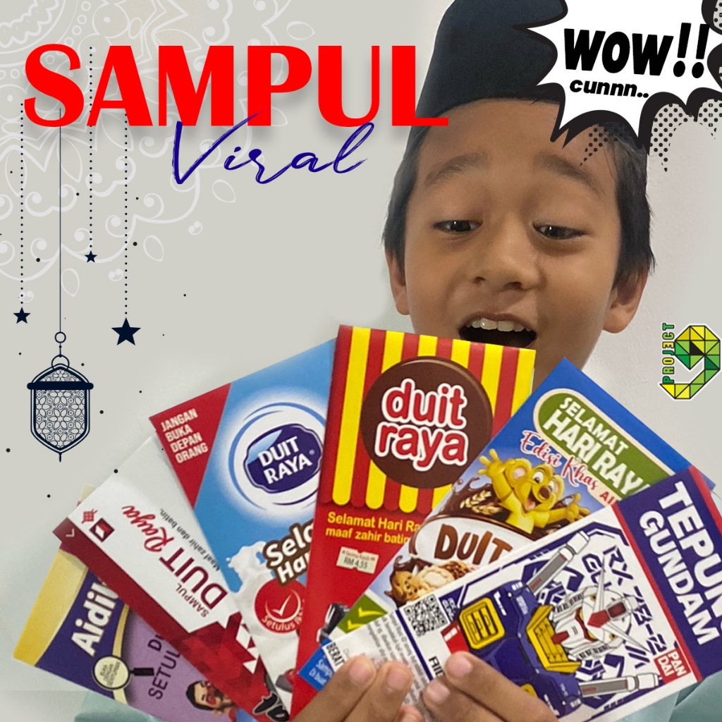 SAMPUL RAYA 10 KEPING!! ABSTRACT TERPALING LARIS : READY STOCK | Shopee ...