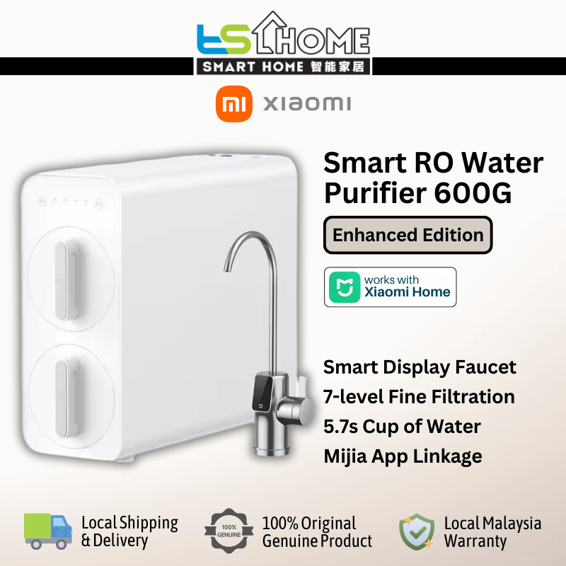 Xiaomi Mijia Smart RO Water Purifier 600G (Enhanced Edition) | Shopee ...