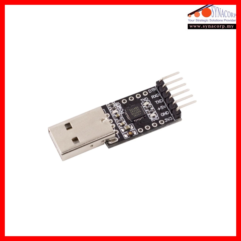CP2102 USB 2.0 to TTL UART Module Serial Converter | Shopee Malaysia