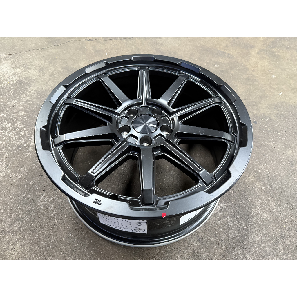 NEW 18X8J Enkei Tuning Adventurer Rim (set of 4) Black 5X108 for