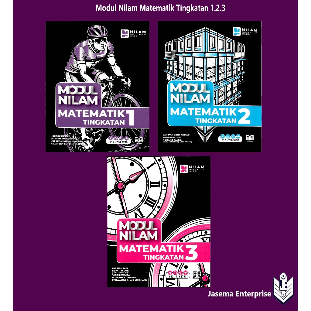 Modul Nilam Matematik Tingkatan 1.2.3 | Shopee Malaysia