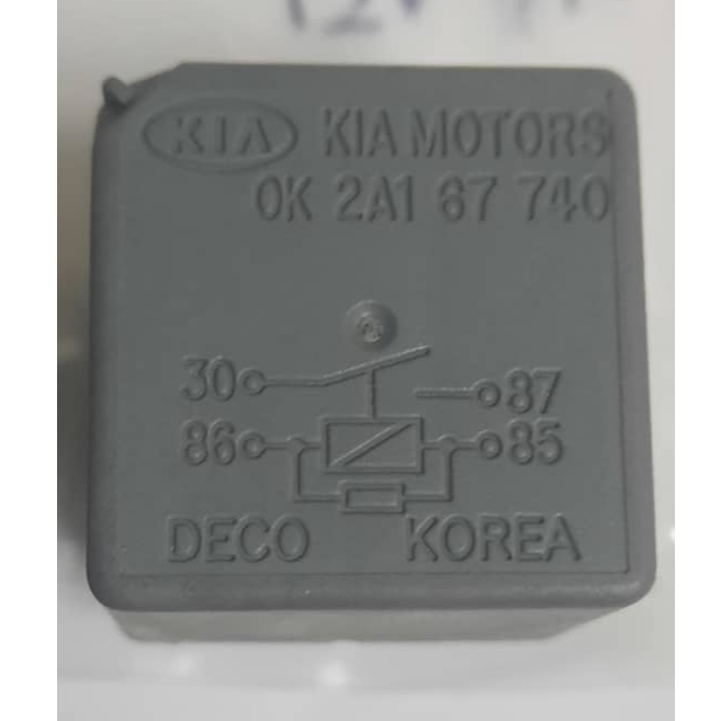 ORIGINAL RELAY POWER 4 PIN BIG USE FOR KIA HYUNDAI PROTON SEPHIA ...