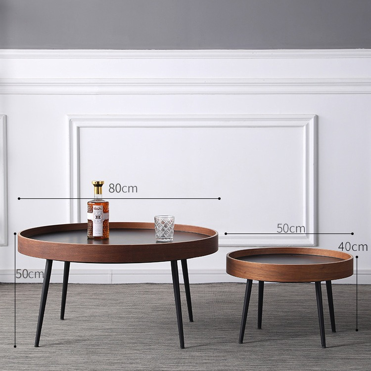 Master Design Nordic Coffee Table Round Leisure Light Luxury Small ...