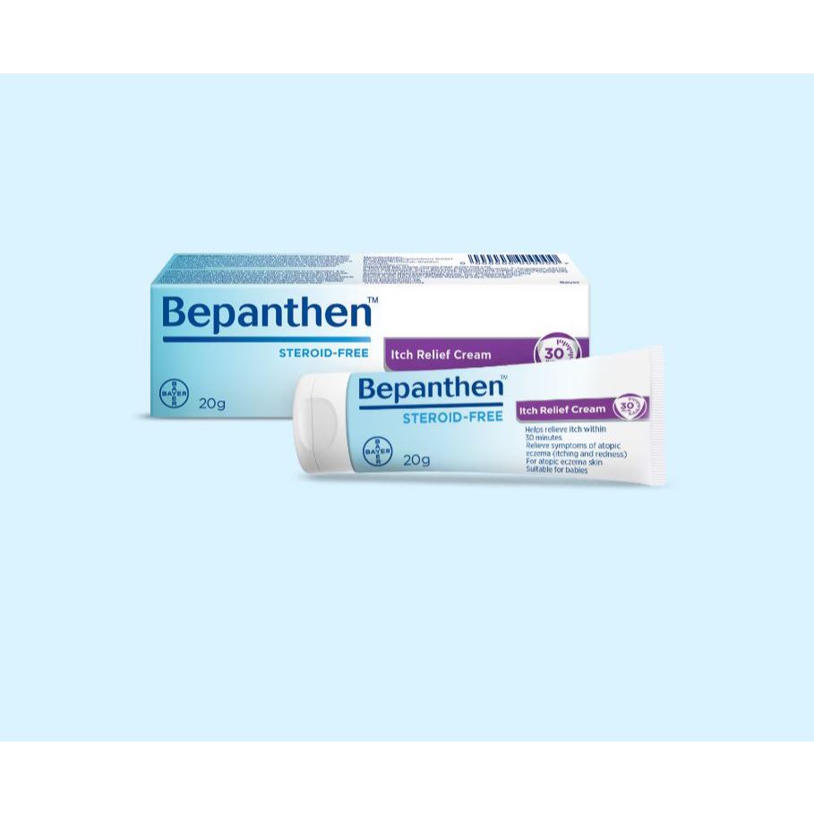 BEPANTHEN ITCH RELIEF CREAM FOR ATOPIC ECZEMA (20G) EXPIRY 08/2026 ...
