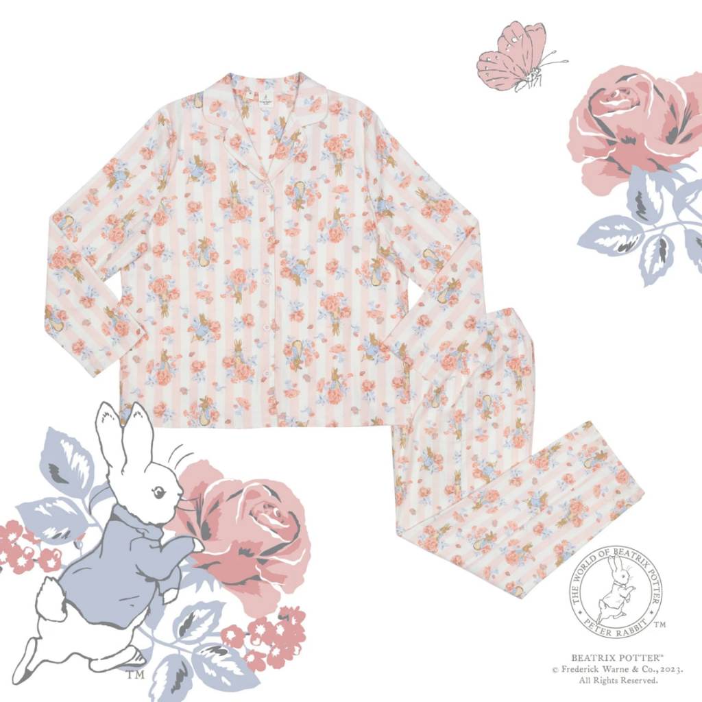 PETER RABBIT cotton pajamas adult and kids | Shopee Malaysia