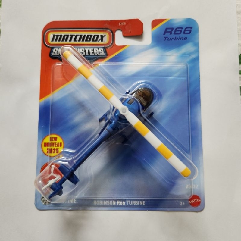 Matchbox Sky Busters Robinson R66 Turbine | Shopee Malaysia