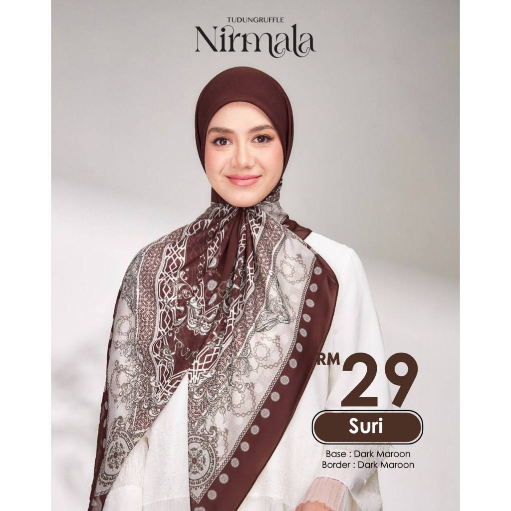 Tudung Ruffle New Released Nirmala | Akasia X Tv3