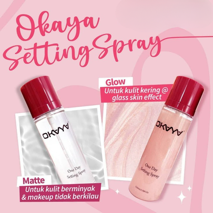 OKAYA SETTING SPRAY ORIGINAL | Shopee Malaysia