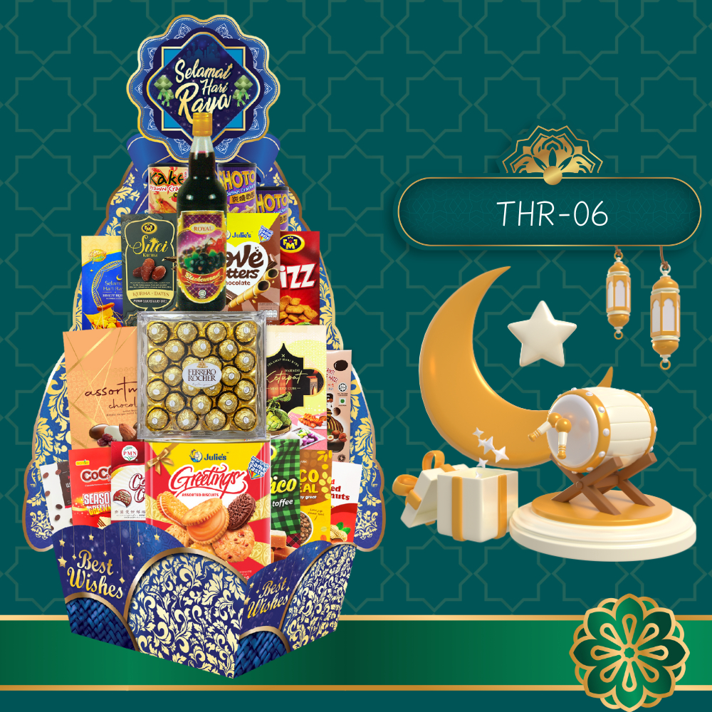 THR-06 Hari Raya Hamper 2025 | Traditional Hamper | Shopee Malaysia