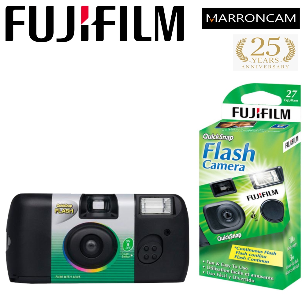 FUJIFILM QuickSnap Flash 400 Disposable Camera (27