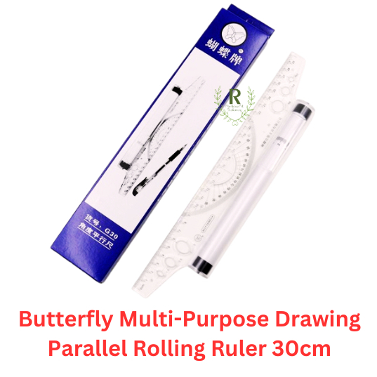 Multi-Purpose Drawing Parallel Rolling Ruler Balan... - Vicedeal - View #7