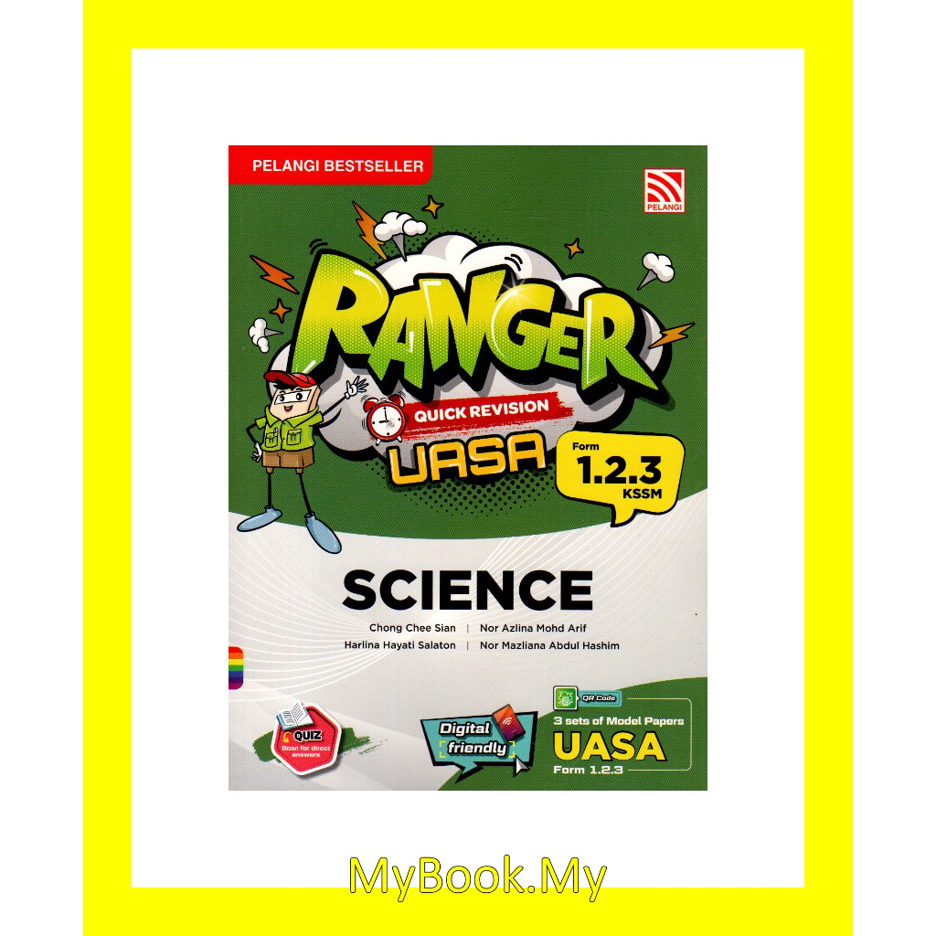 *BARU* MyB Buku Rujukan/Nota : Science - RANGER UASA Revisi Cepat PT3 ...