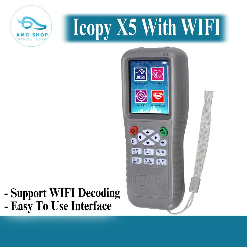 iCopy KEY X5 WiFi RFID Copier Duplicator NFC Smart Card Reader Writer ...