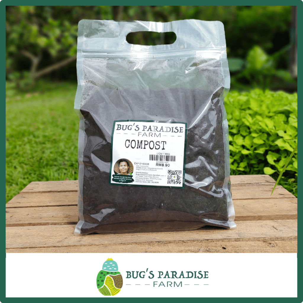 Bugs Paradise Farm - Fully fermented (6 months) Compost | Shopee Malaysia