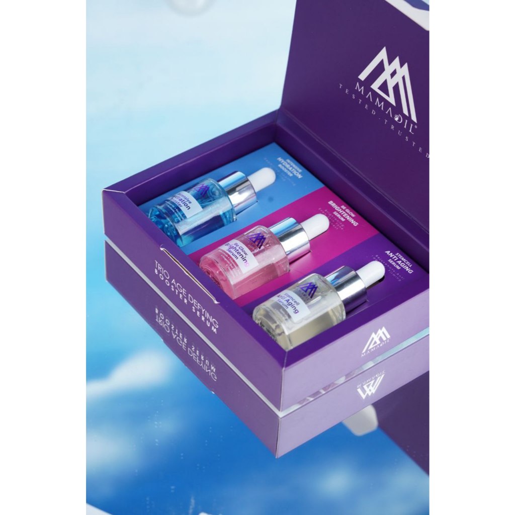 MAMADIL TRIO AGE DEFYING BOOSTER SERUM ORIGINAL | Shopee Malaysia