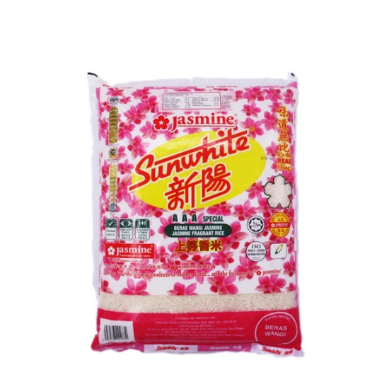 (voucher+gift) JASMINE SUNWHITE AAA FRAGRANT RICE 5KG | Shopee Malaysia