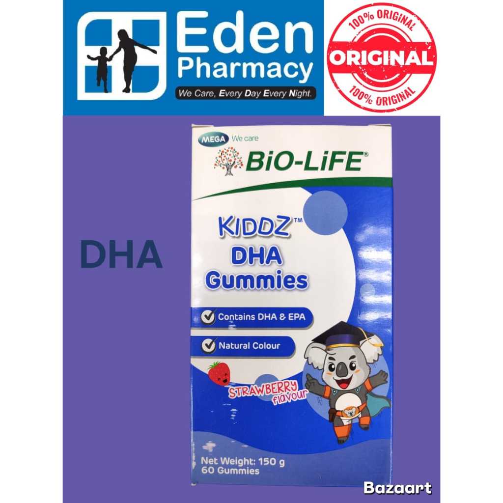 Bio-Life BioLife Bio Life Kid's Gummies Omega 3 + DHA + EPA ( 1 x 60's ...