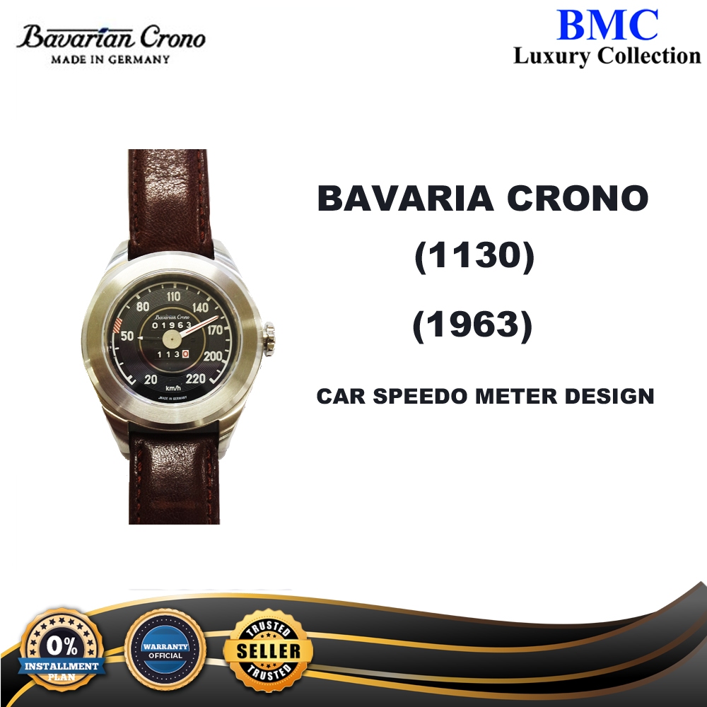 bavarian crono speedometer watch (1963) | Shopee Malaysia