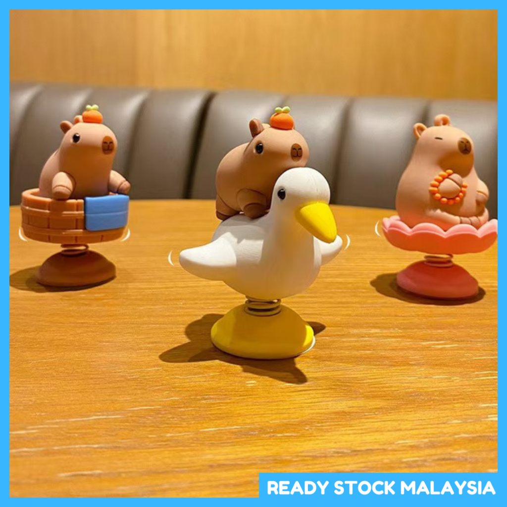 New Capybara Cartoon Rocking Toy Creative Stress Relief Desktop Car ...