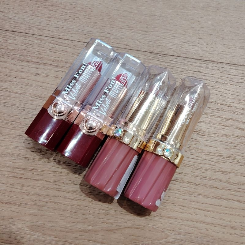 Miss Fon & Mocallure Lipstick / Birthday Party 口红/// 双头护唇膏两种颜色 ECCSECE ...
