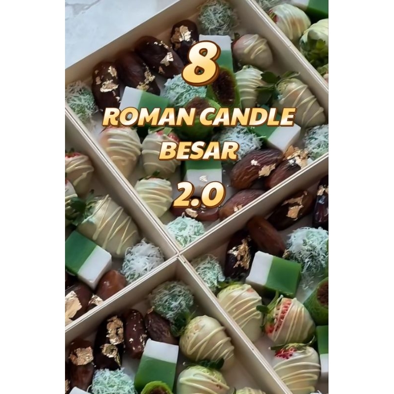 CODE LCM 8 ROMAN CANDLE BESAR RAYA 2.0 | Shopee Malaysia