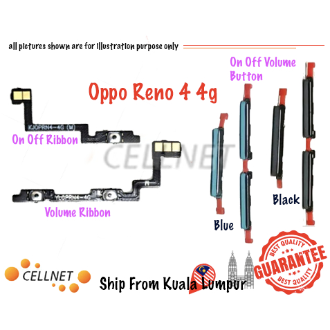 [Cellnet] Oppo Reno 4 4g On Off Ribbon Volume Ribbon On Off Volume ...