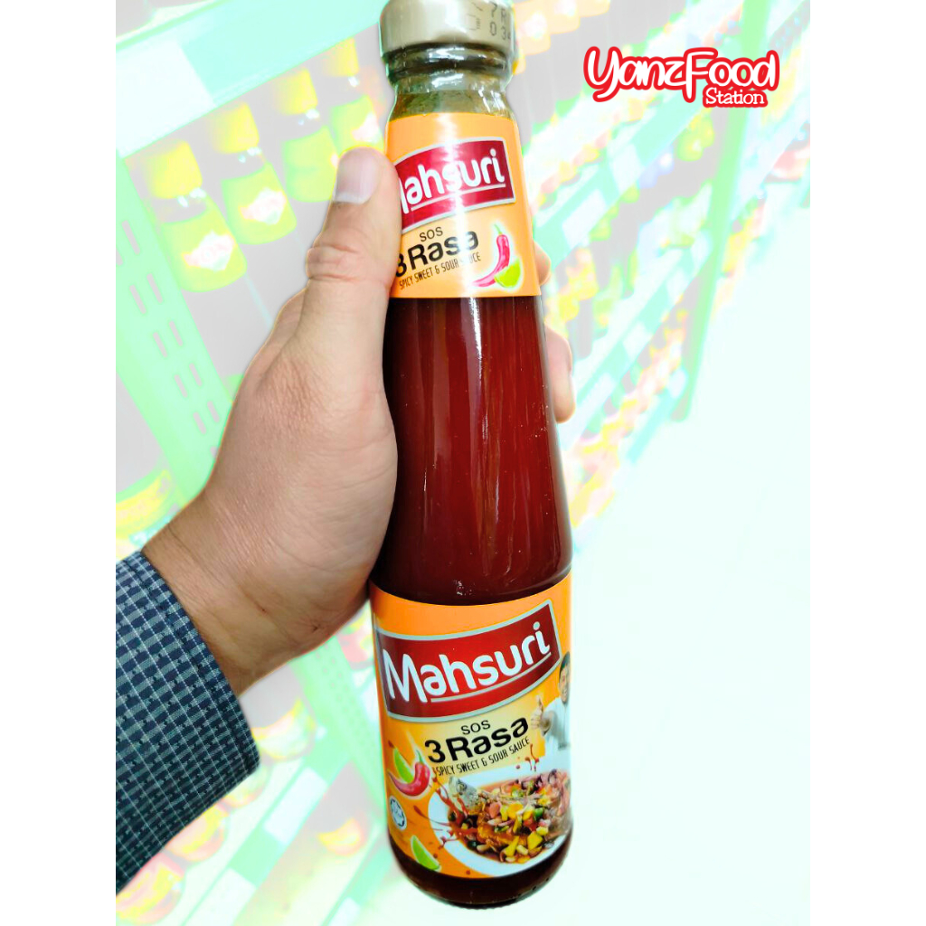 MAHSURI Sos 3 Rasa Spicy Sweet & Sour Sauce 530g | Shopee Malaysia