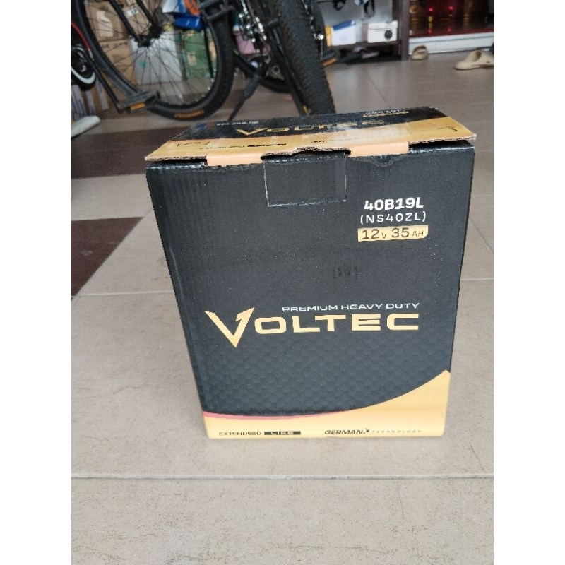 Voltech Car Battery 40B19L 12V 35AH Less 50% (New) | Shopee Malaysia